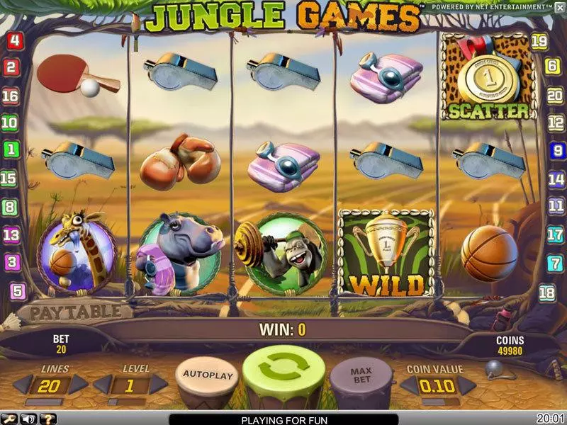 Jungle Games NetEnt Slot Game released in   - Free Spins