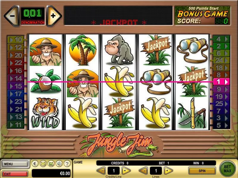 Jungle Jim GTECH Slot Game released in   - Free Spins