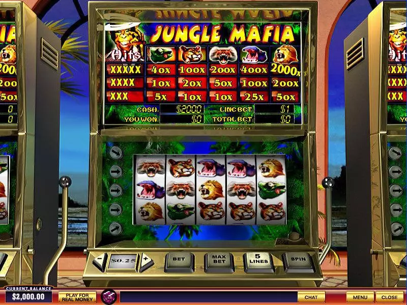 Jungle Mafia PlayTech Slot Game released in   - 