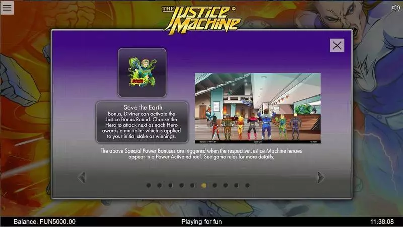 Justice Machine 1x2 Gaming Slot Game released in   - Second Screen Game