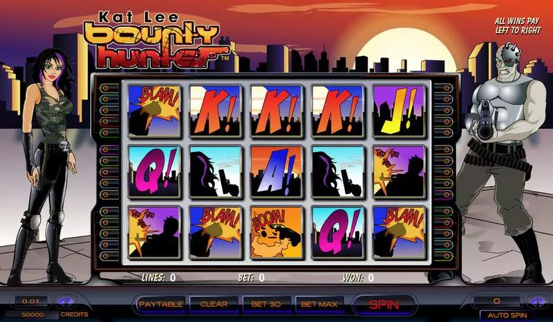 Kat Lee Bounty Hunter Amaya Slot Game released in   - Free Spins