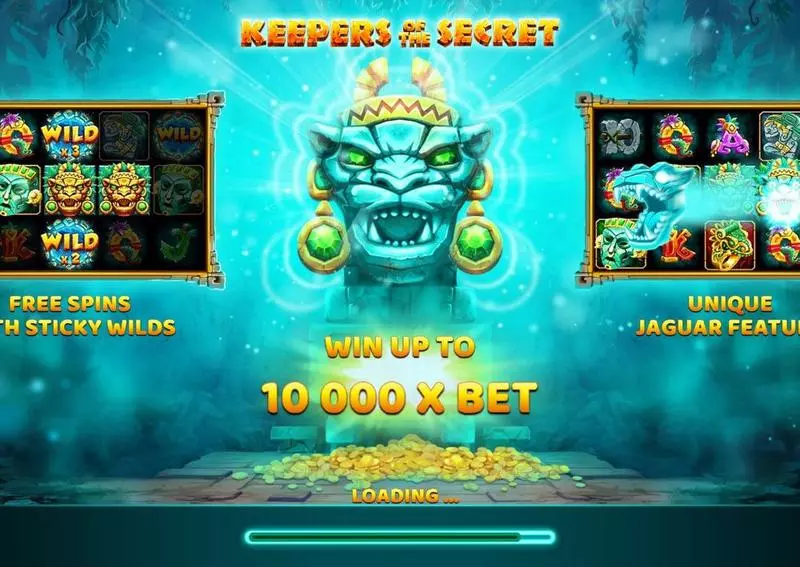Keepers of Secret BGaming Slot Game released in January 2024 - Free Spins