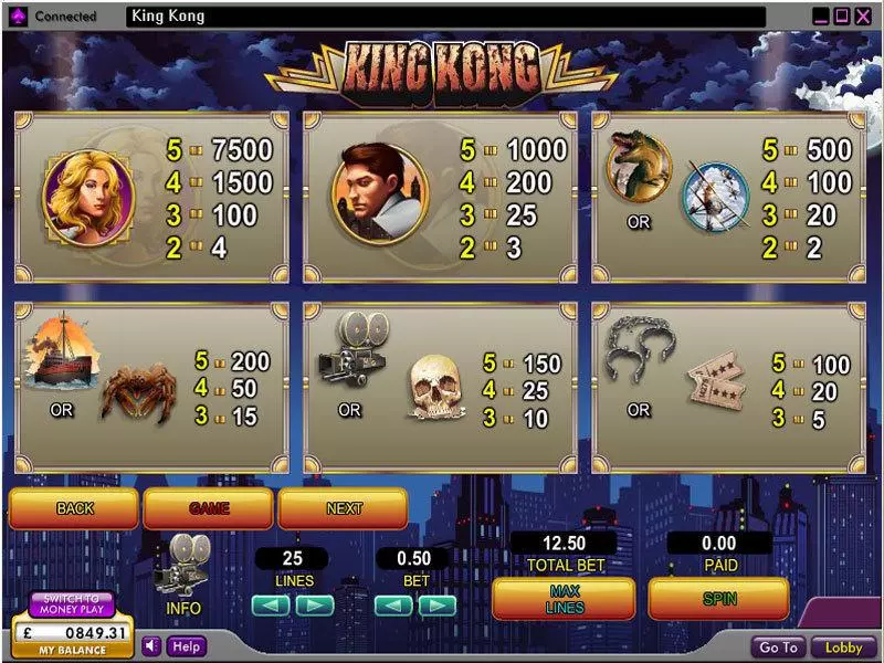 King Kong 888 Slot Game released in   - Free Spins