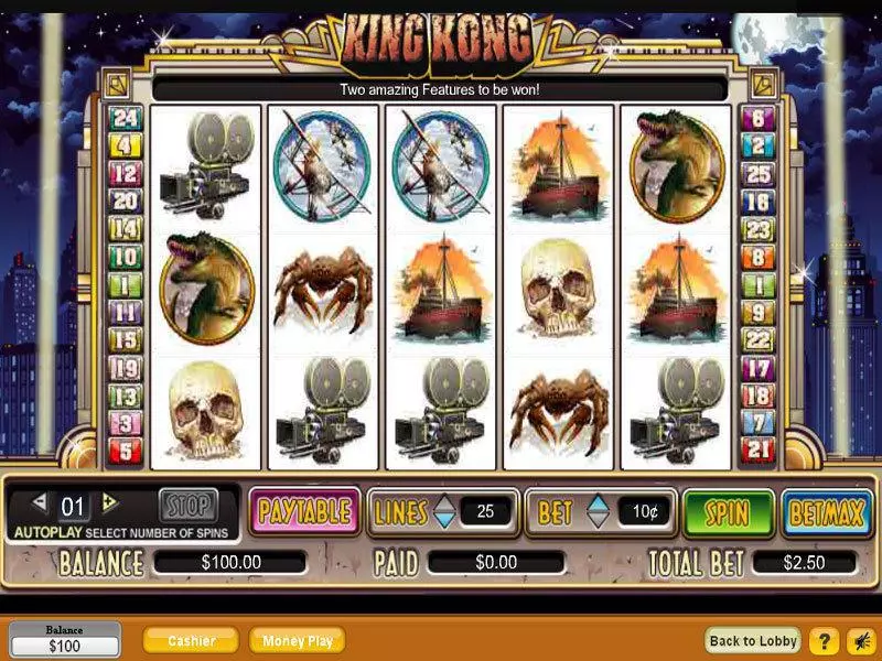 King Kong NeoGames Slot Game released in   - Free Spins