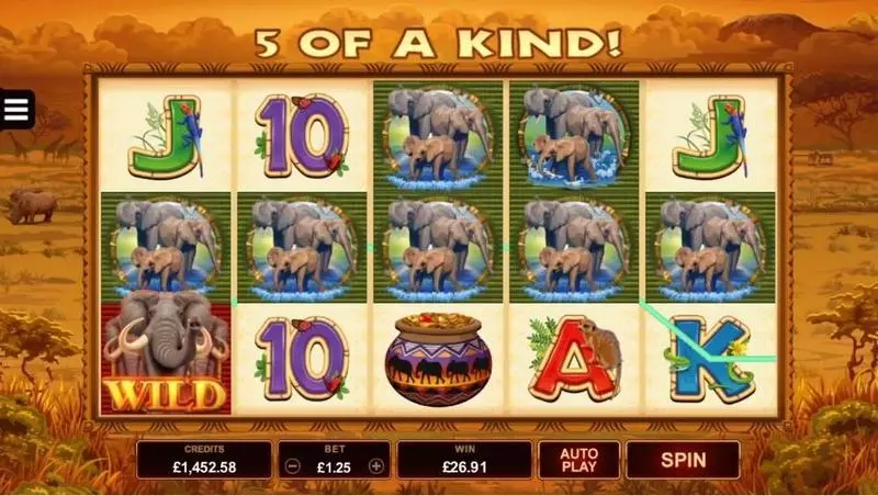 King Tusk Microgaming Slot Game released in November 2017 - Free Spins