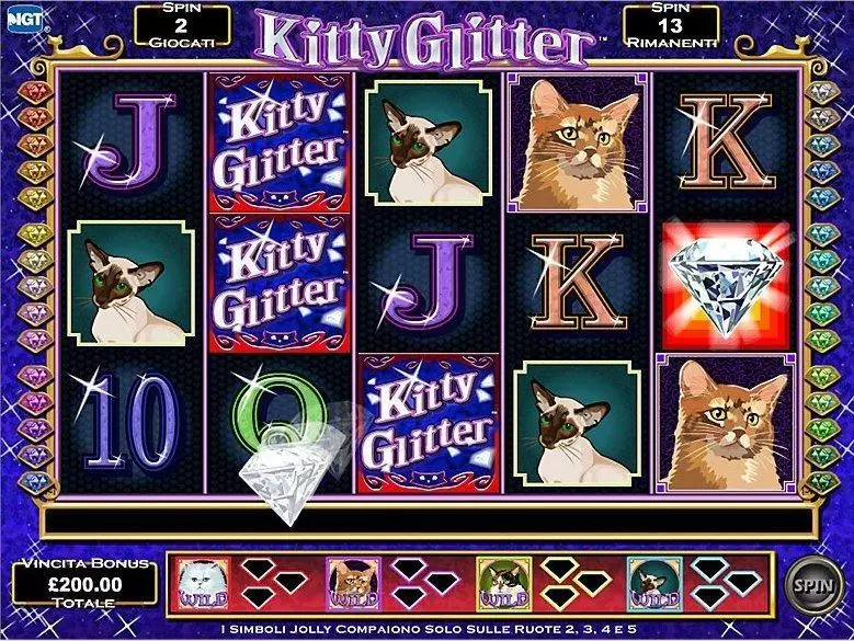 Kitty Glitter IGT Slot Game released in   - Free Spins