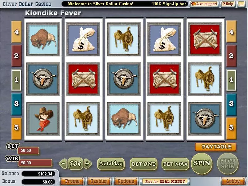 Klondike Fever Vegas Technology Slot Game released in   - 