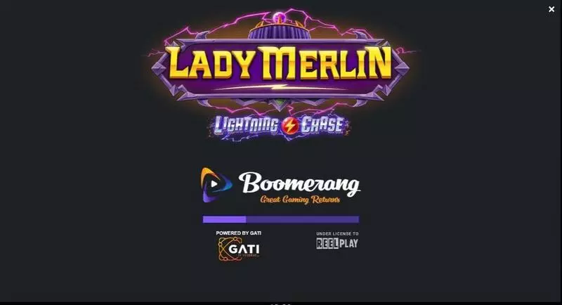 Lady Merlin Lightning Chase ReelPlay Slot Game released in November 2021 - Free Spins