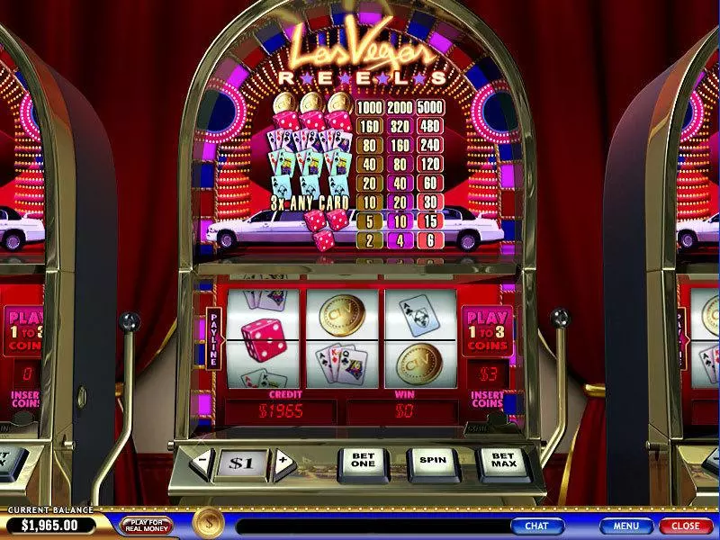 Las Vegas Reels PlayTech Slot Game released in   - 