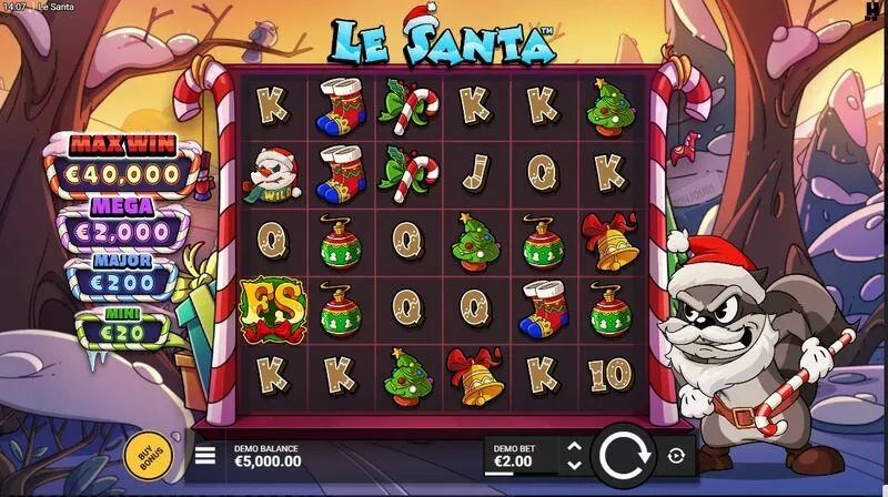 Le Santa Hacksaw Gaming Slot Game released in November 2025 - Bonus JackpotFree Spins