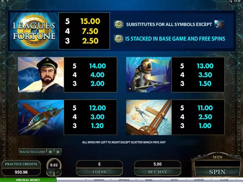 Leagues of Fortune Microgaming Slot Game released in   - Free Spins