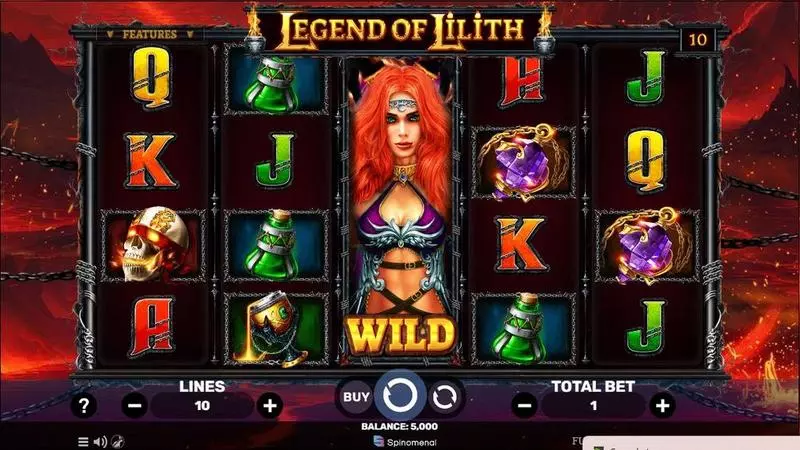 Legend Of Lilith Spinomenal Slot Game released in March 2024 - Buy Feature