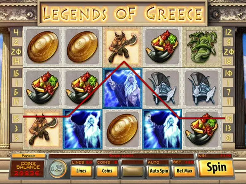 Legends of Greece Saucify Slot Game released in   - Free Spins