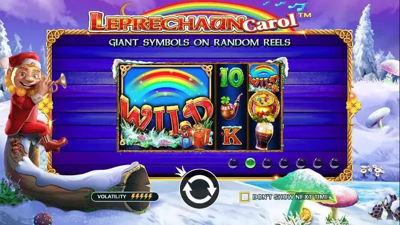 Leprechaun Carol Pragmatic Play Slot Game released in November 2018 - Free Spins