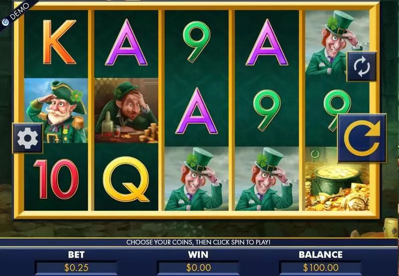 Leprechaun Tales Genesis Slot Game released in February 2017 - Free Spins