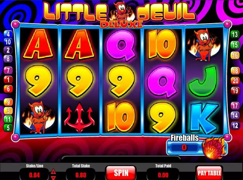 Little Devil Deluxe Mazooma Slot Game released in   - Pick a Box