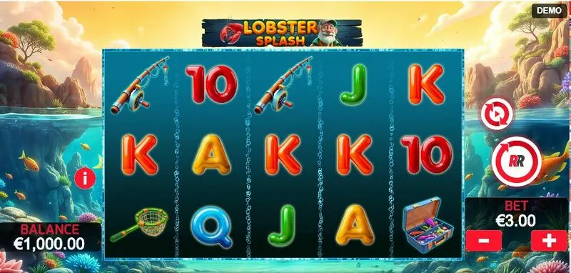 Lobster Splash Red Rake Gaming Slot Game released in December 2025 - Free SpinsMultipliers