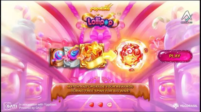 Lollipop AvatarUX Slot Game released in August 2022 - Free Spins