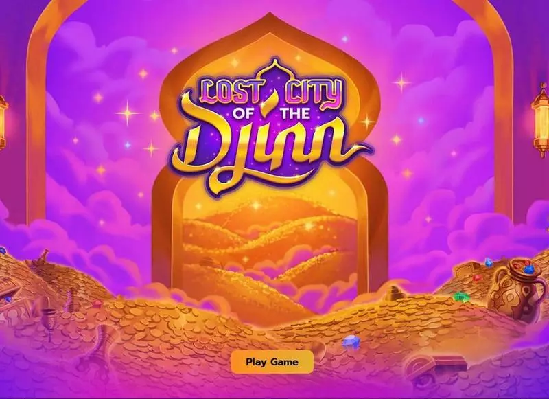 Lost City of the Djinn Thunderkick Slot Game released in May 2022 - Free Spins
