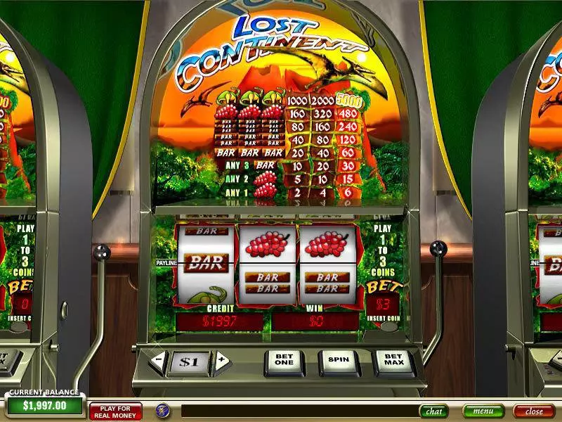 Lost Continent PlayTech Slot Game released in   - 