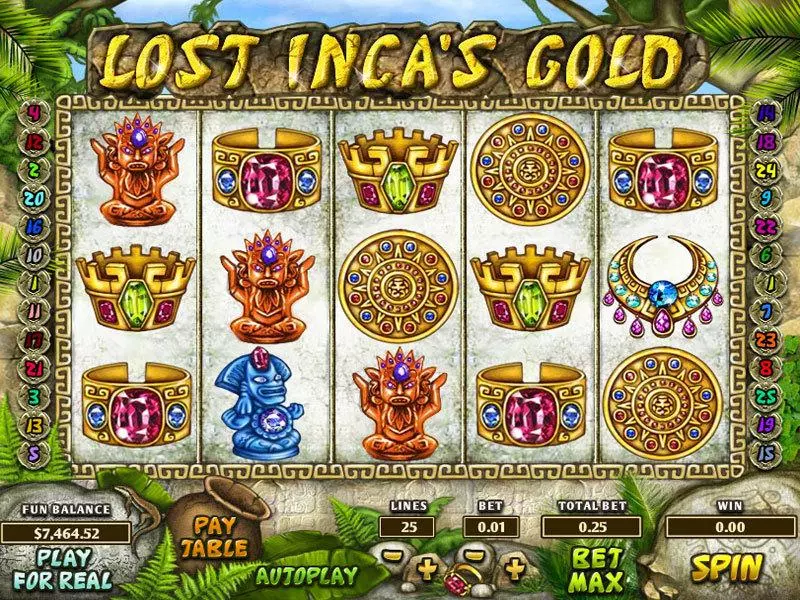 Lost Inca's Gold Topgame Slot Game released in   - Free Spins