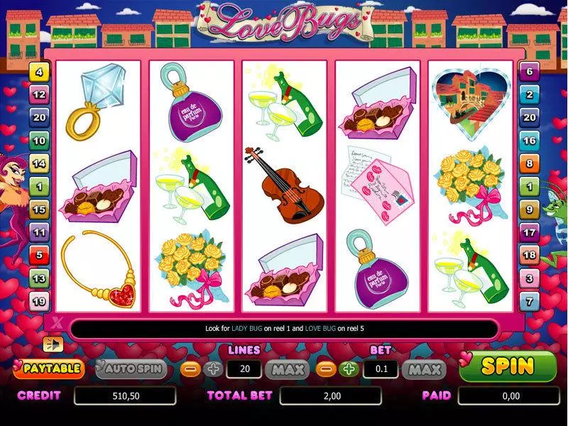 Love Bugs bwin.party Slot Game released in   - Free Spins
