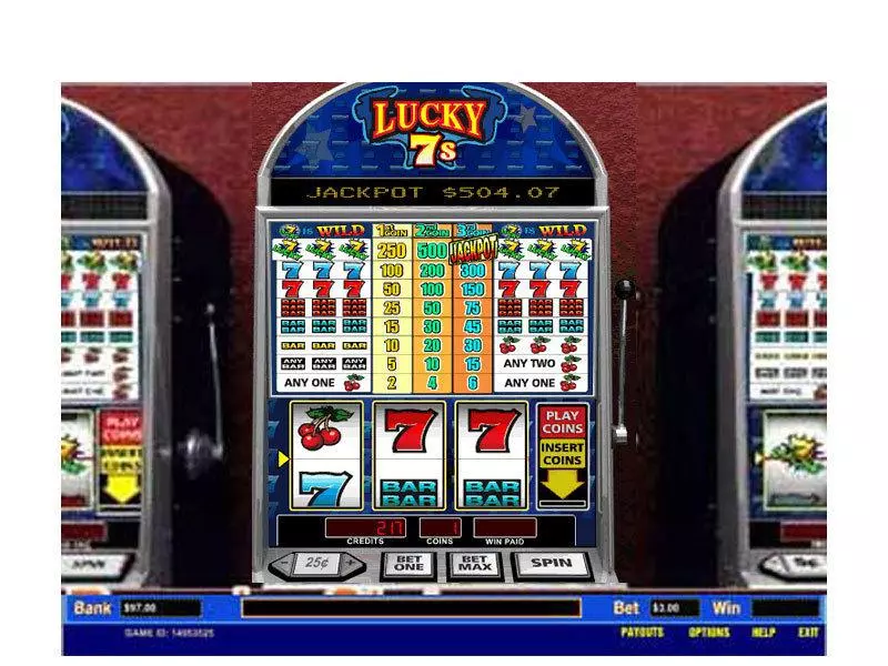 Lucky 7's 1 Line Parlay Slot Game released in   - 