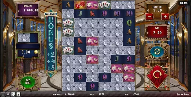 Lucky Adam Red Rake Gaming Slot Game released in August 2022 - Multipliers