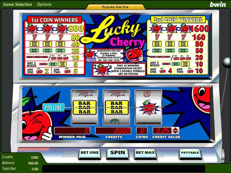 Lucky Cherry Amaya Slot Game released in   - 