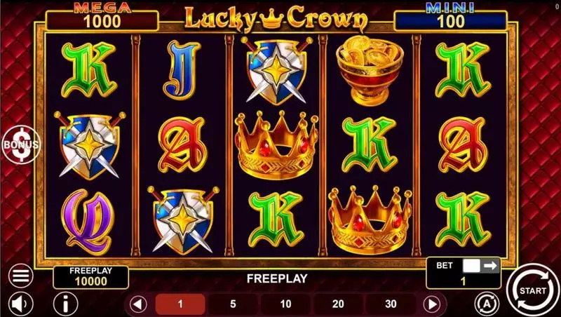 Lucky Crown Hold and Win 1Spin4Win Slot Game released in May 2024 - Hold and Win