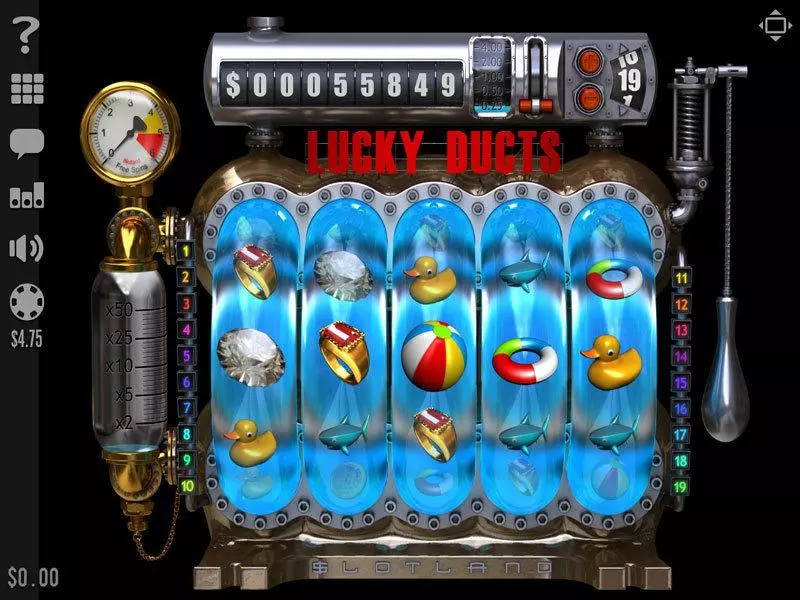 Lucky Ducts Slotland Software Slot Game released in   - Second Screen Game