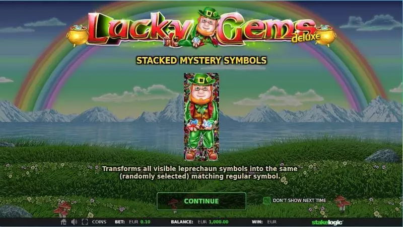 Lucky Gems Deluxe StakeLogic Slot Game released in March 2019 - 