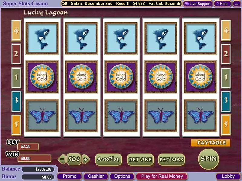 Lucky Lagoon Vegas Technology Slot Game released in   - 