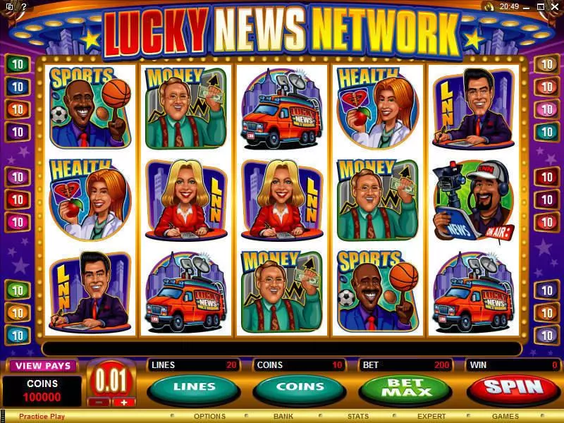 Lucky News Network Microgaming Slot Game released in   - Free Spins