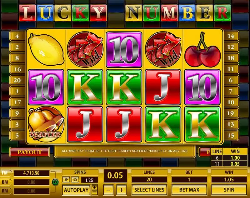 Lucky Number Topgame Slot Game released in   - Free Spins