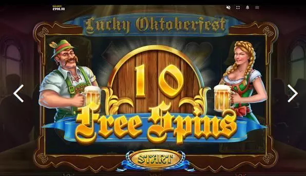 Lucky Oktoberfest Red Tiger Gaming Slot Game released in November 2019 - Free Spins