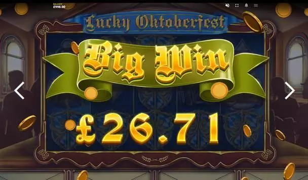 Lucky Oktoberfest Red Tiger Gaming Slot Game released in November 2019 - Free Spins