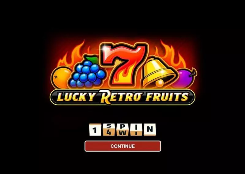 Lucky Retro Fruits 1Spin4Win Slot Game released in December 2024 - 