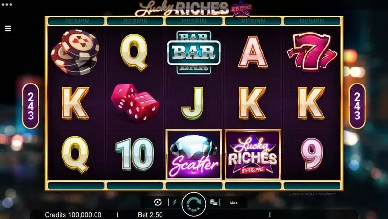 Lucky Riches Microgaming Slot Game released in May 2020 - Hyperspins