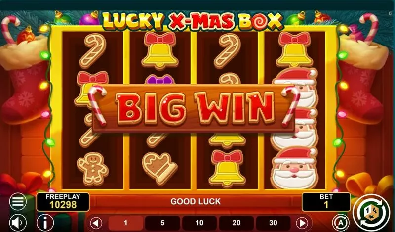 Lucky Xmas Box 1Spin4Win Slot Game released in December 2025 - Multipliers