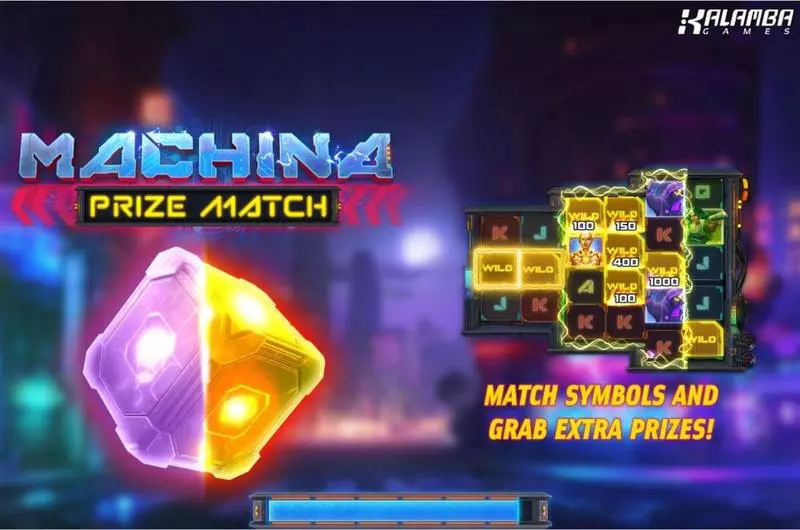 Machina PrizeMatch Kalamba Games Slot Game released in May 2024 - Buy Feature