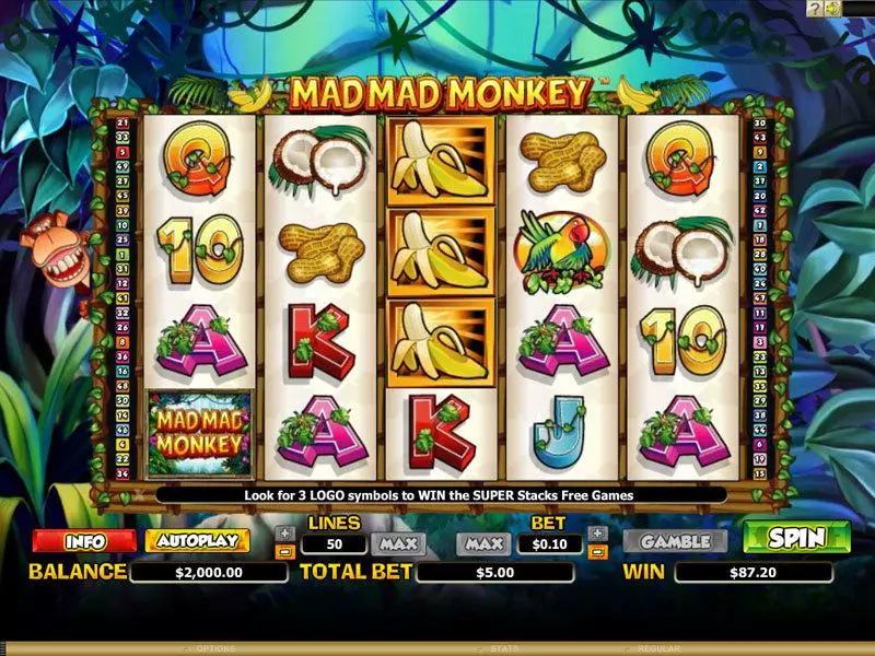 Mad Mad Monkey NextGen Gaming Slot Game released in   - Free Spins