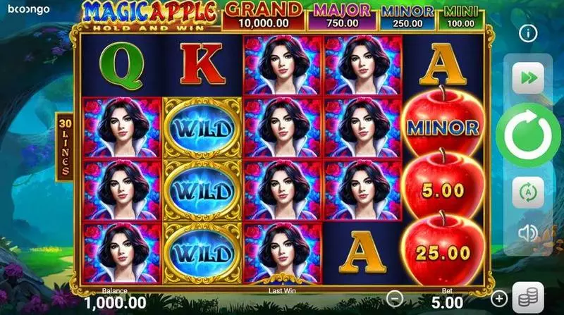 Magic Apple Booongo Slot Game released in March 2021 - Stashed Wilds