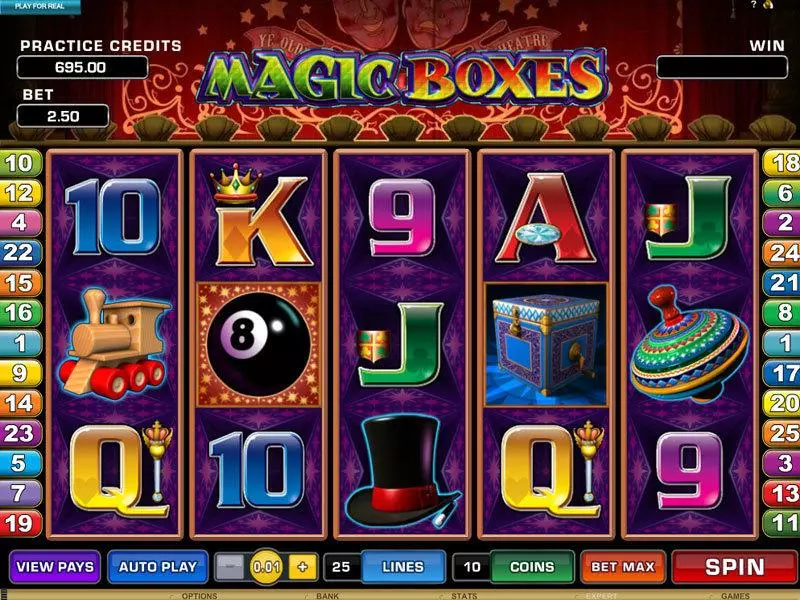 Magic Boxes Microgaming Slot Game released in   - Free Spins