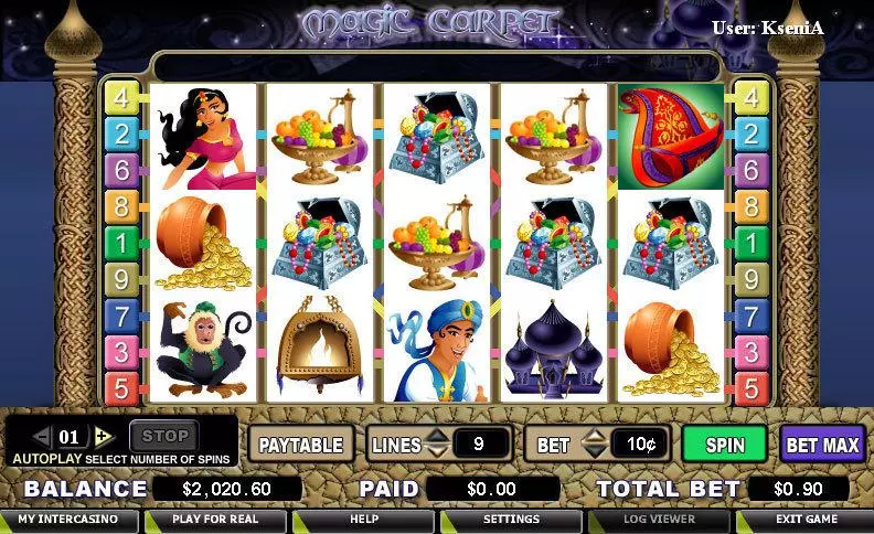 Magic Carpet CryptoLogic Slot Game released in   - Free Spins