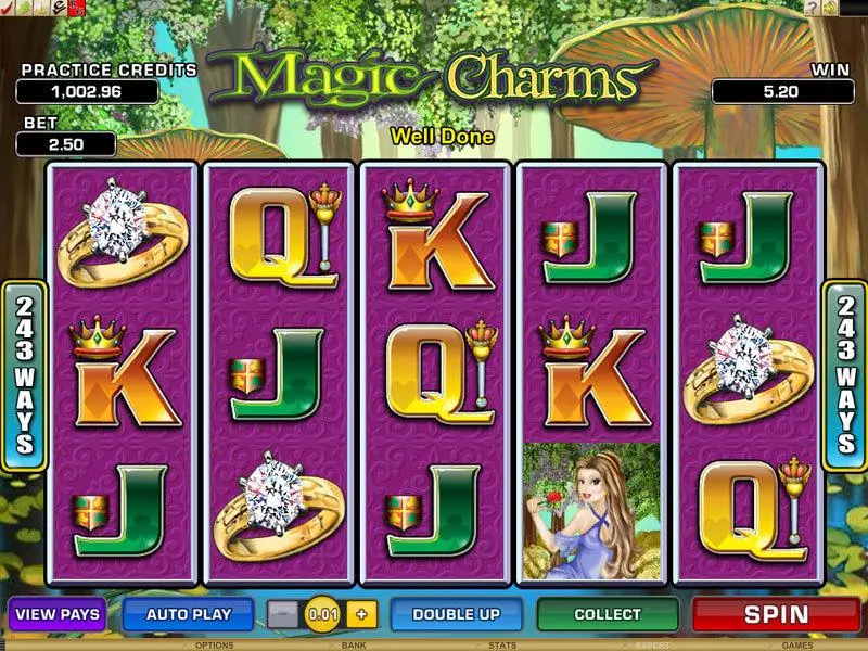 Magic Charms Microgaming Slot Game released in   - Free Spins