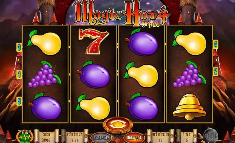 Magic Hot 4 Deluxe Wazdan Slot Game released in December 2017 - 