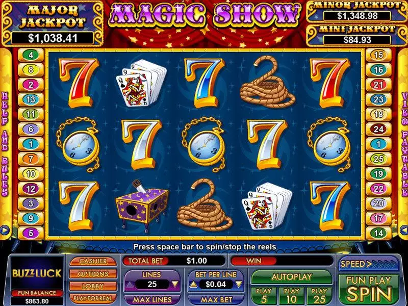 Magic Show NuWorks Slot Game released in   - Free Spins