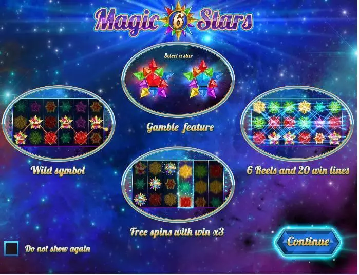 Magic Stars 6 Wazdan Slot Game released in April 2019 - Free Spins