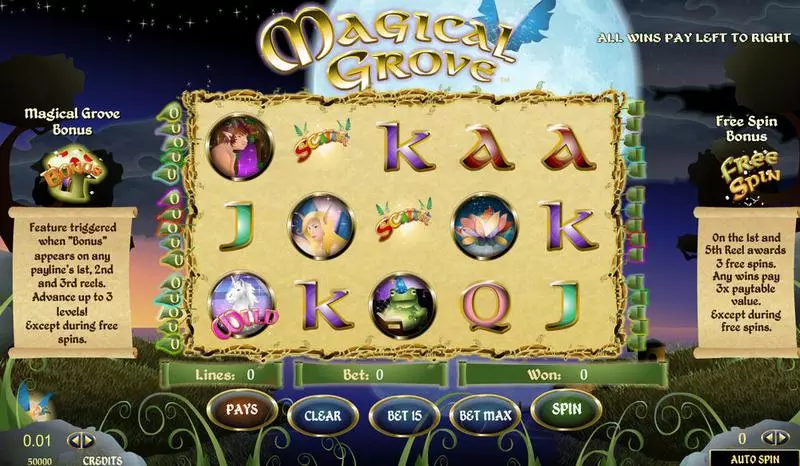 Magical Grove Amaya Slot Game released in   - Free Spins